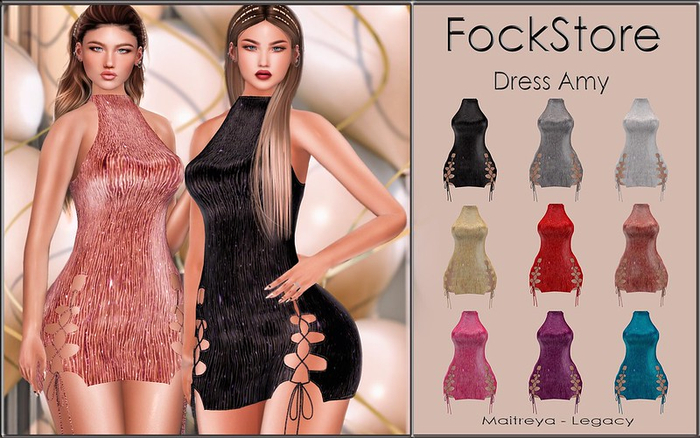 ::FockSore:: Dress Amy Gray ADD