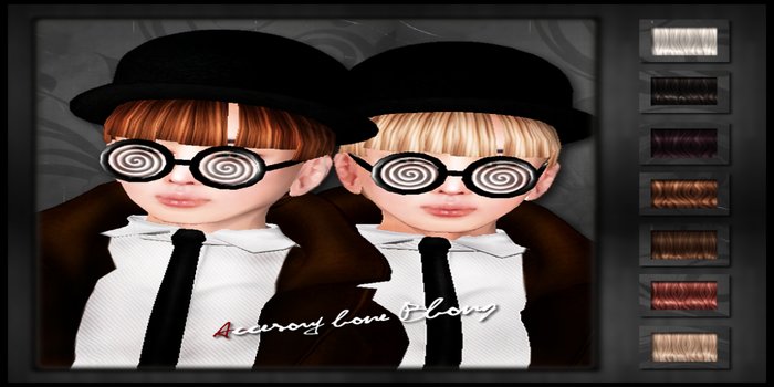 accessory bone A:B hair bbong (Siver)