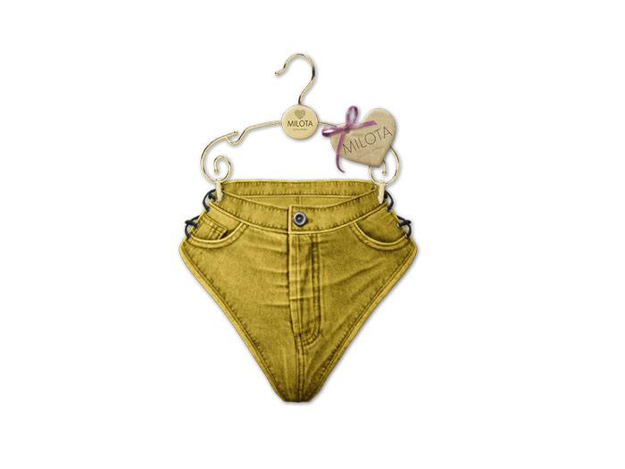 MILOTA: Fora shorts [moss]