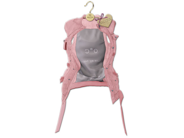 MILOTA: Fora vest [coral cloud]