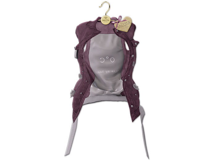 MILOTA: Fora vest [grape]