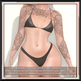 [HC] Fifi Brown Bikini for Slink (inc. Petite), Belleza, Maitreya, eBody, Signature, Legacy & Tonic