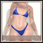 [HC] Fifi Blue Bikini for Slink (inc. Petite), Belleza, Maitreya, eBody, Signature, Legacy & Tonic