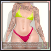 [HC] Fifi Melon Bikini for Slink (inc. Petite), Belleza, Maitreya, eBody, Signature, Legacy & Tonic