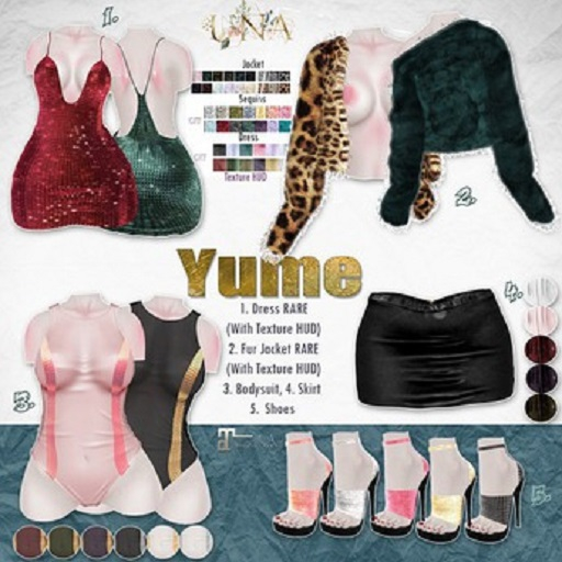 UNA. Yume.Body Red