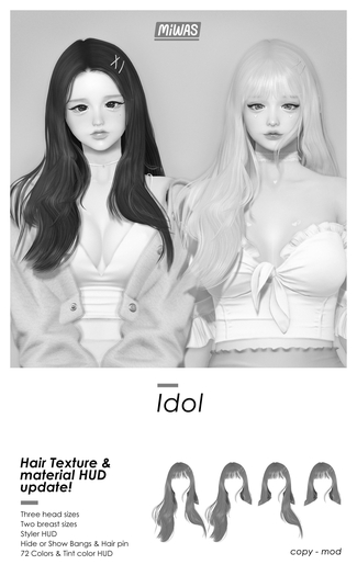 MIWAS - Hair #Idol 'FATPACK' DEMO