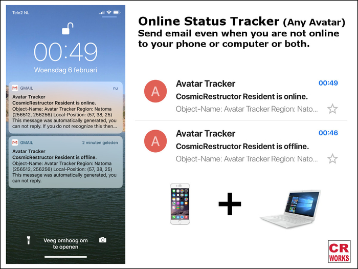 Online Status Tracker Email & IM v1.1
