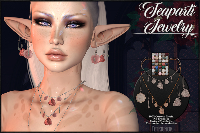 :[P]:- TeaParti Jewelry Set