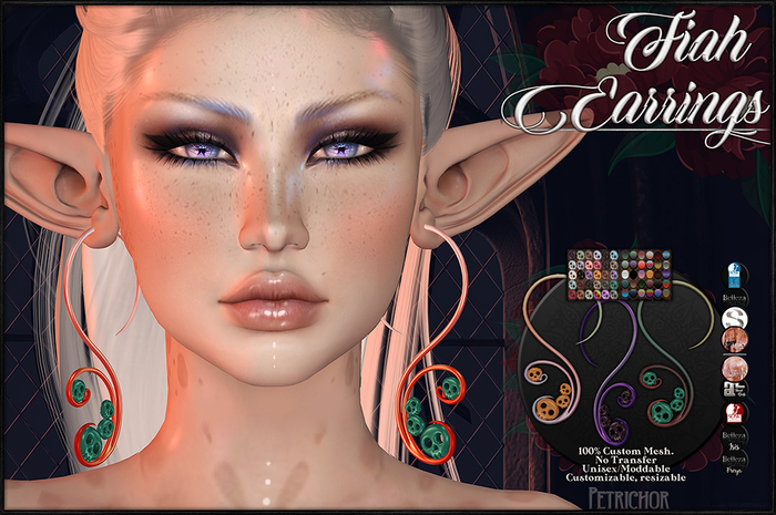 :[P]:- Fiah Earrings
