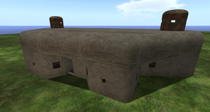 Metal embrasure v1 Mesh