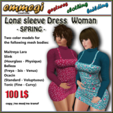 Fashon F - Long sleeve Dress - SPRING [emmegi]
