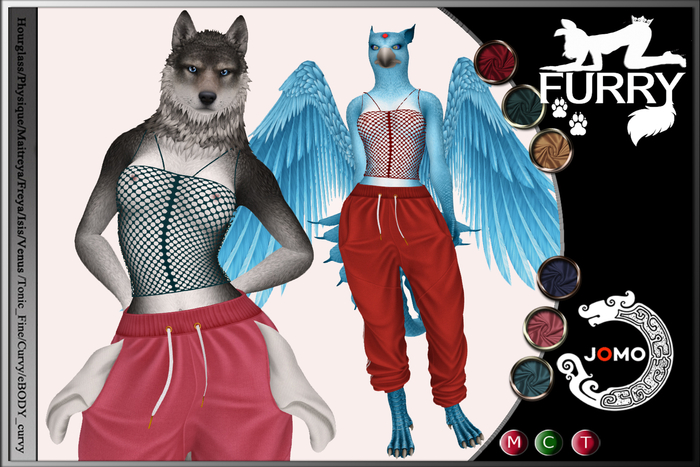 C&N Furry Jomo Pants Lidia v1**PROMO MARKET**