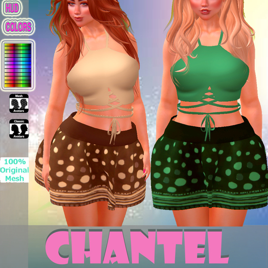 ::CH::Poka Skirt With Hud Colors
