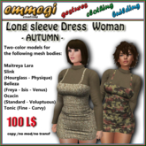 Fashon F - Long sleeve Dress - AUTUMN [emmegi]