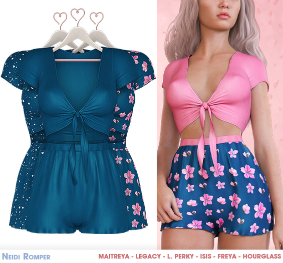 .Safira. Neidi Romper Night