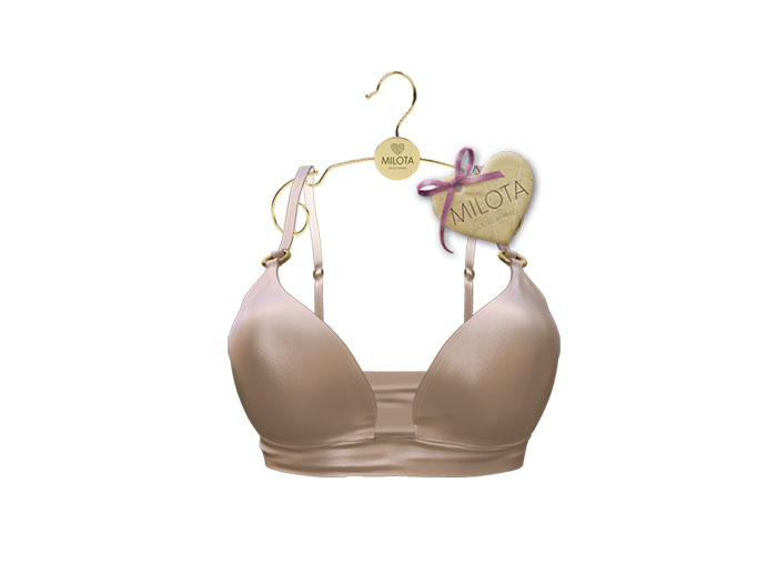 MILOTA: Luisa top [beige]