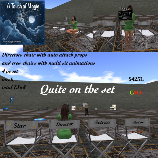 Qiute on the set-crate