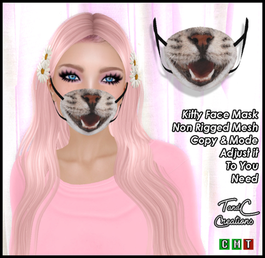 T&C :::Kitty Mask ::: Face Mask *** Limited Time 35L ***