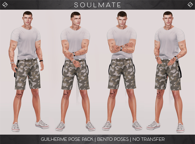 Soulmate - Guilherme Pose Pack  [Add/Touch]