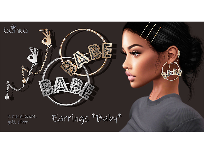 *Bonita* earrings ~baby~