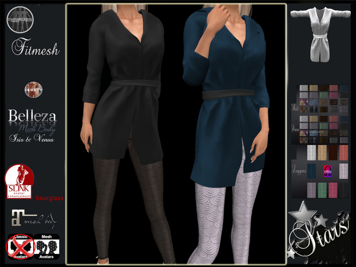 Stars - Maitreya, Legacy, Hourglass, Isis, Venus - Angie