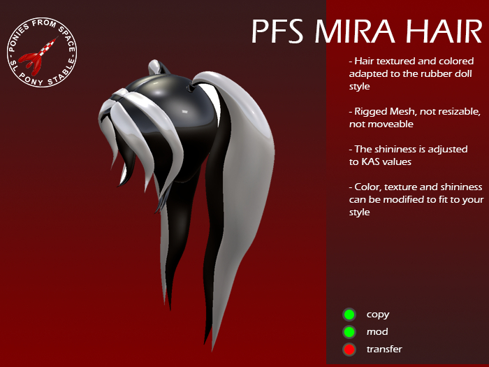Mira Hair (Pitch)
