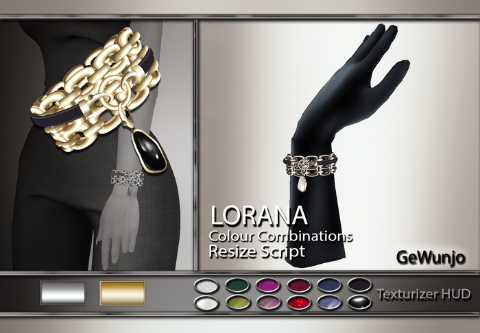GeWunjo : LORANA bracelets