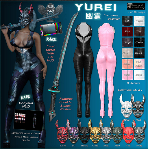 [The Forge] Kurei Bodysuit, Graphite