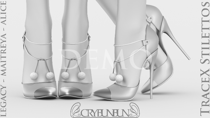 CryBunBun - TraceX Stilettos - DEMO
