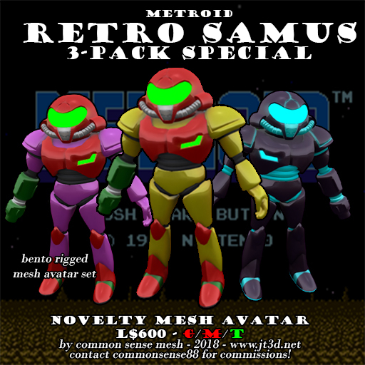 Retro Samus Pack