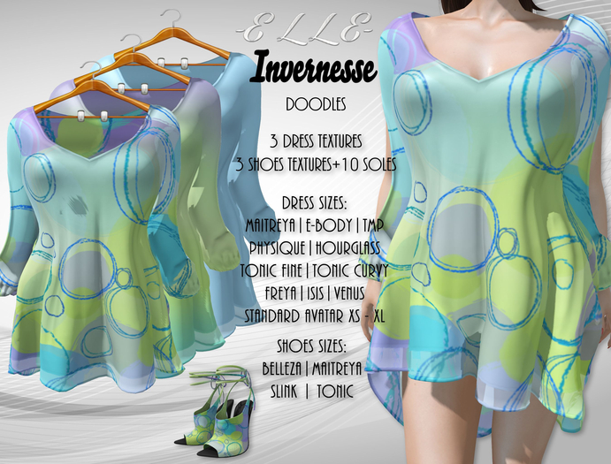 -E L L E- Invernesse Doodles