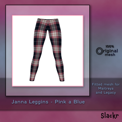 -Slackr - Janna leggins {Pink a Blue}