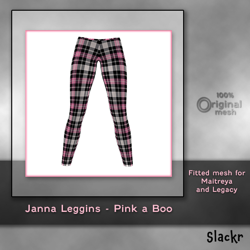 -Slackr - Janna leggins {Pink a Boo}