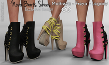 FashionNatic - Nova Boots Fatpack - Maitreya, Belleza Freya, Legacy