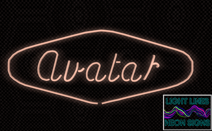 Avatar Las Vegas Neon Sign {WEAR TO UNPACK}