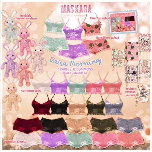 {MasKara}Daisa Morning Top/ruby - Maitreya