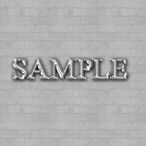 Zoy Texture [ Modern Brick wall ] - Seamless - Gray