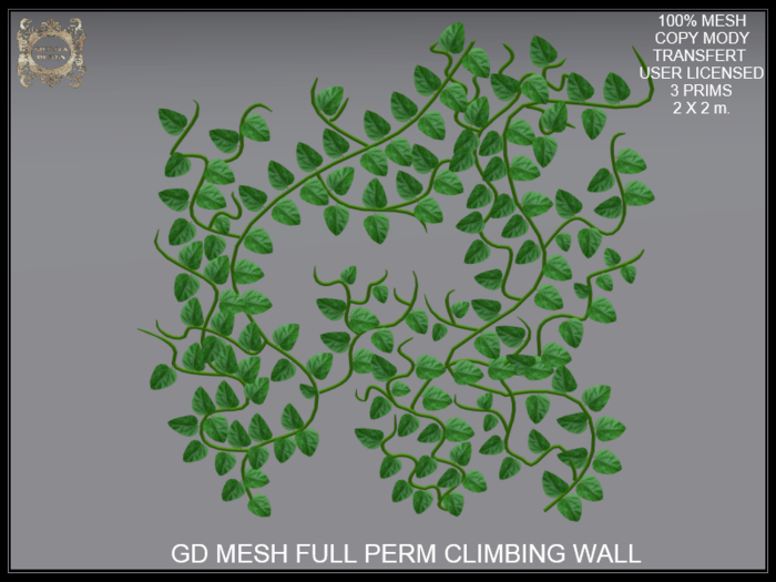 GD MESH FULL PERM CLIMBING WALL