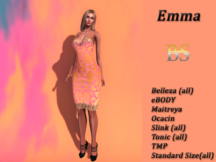 BS-Emma Dress Pink