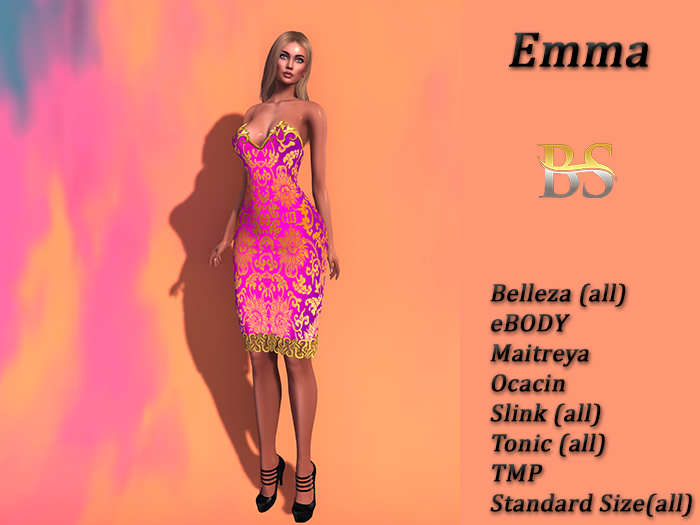 BS-Emma Dress Purple