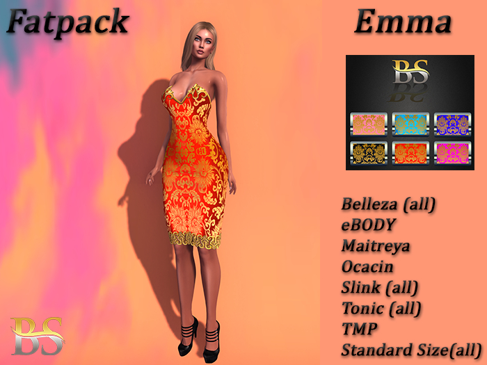BS-Emma Dress FATPACK