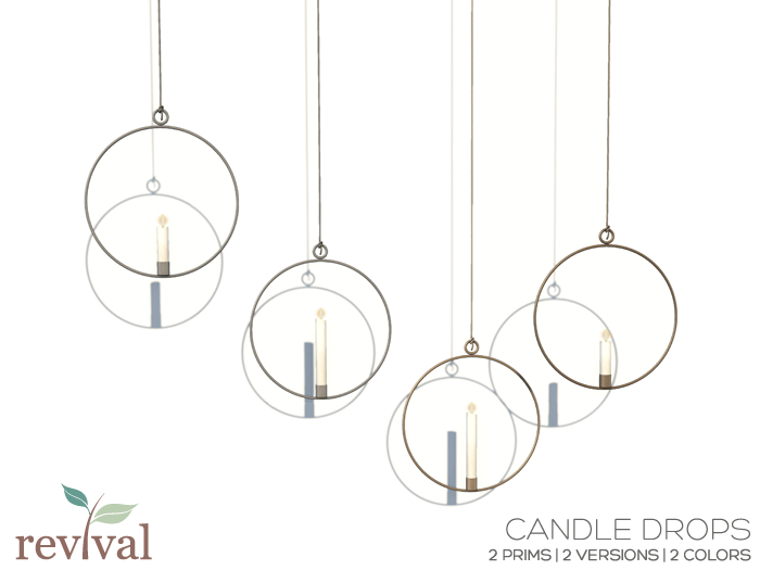 .:revival:. candle drops
