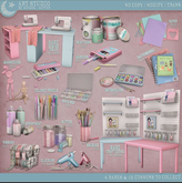 .random.Matter. - Art Studio - Sewing Table [Blue] - RARE