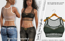 FashionNatic - Sarah Top Green - Maitreya, Belleza Freya, Legacy