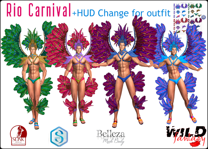 <WF>Rio Carnival Man
