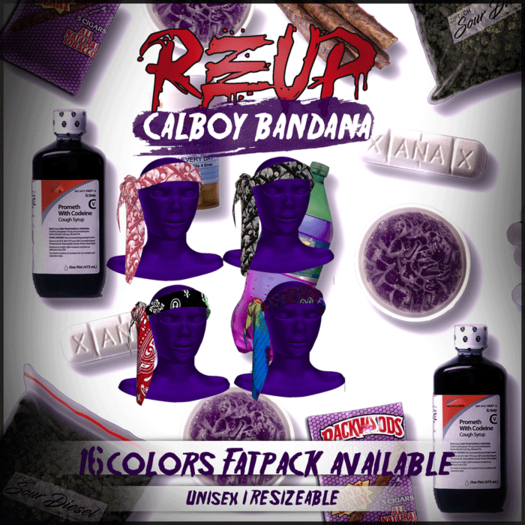 REUP - CalBoy Bandana (FATPACK)