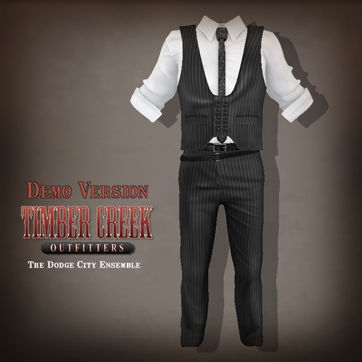 [Timber Creek] Dodge City Men's Ensemble-DEMO