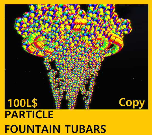 PARTICLE FOUINTAIN TUBARS#