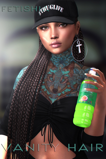Vanity Hair::Fetishia-All Blacks Pack