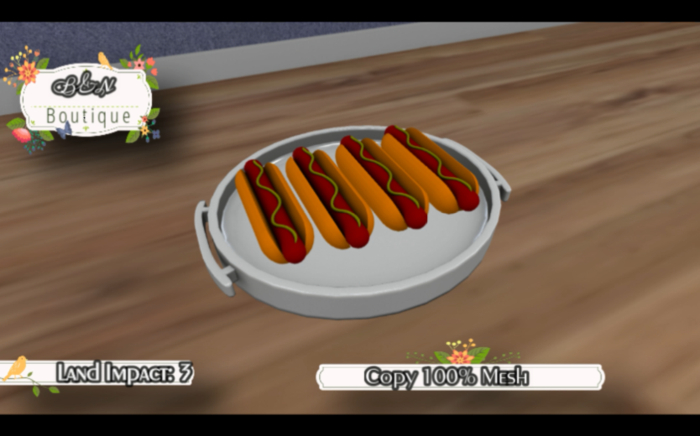 B&N Hot Dog Tray